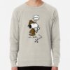 ssrcolightweight sweatshirtmensoatmeal heatherfrontsquare productx1000 bgf8f8f8 22 - Snoopy UK Store