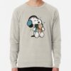 ssrcolightweight sweatshirtmensoatmeal heatherfrontsquare productx1000 bgf8f8f8 26 - Snoopy UK Store